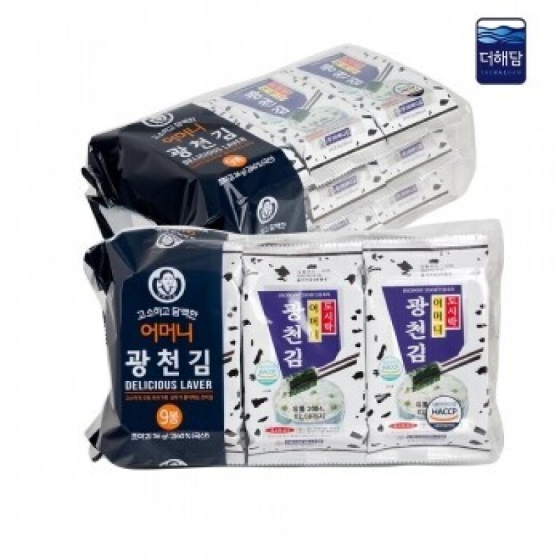 강원마트 더해담,더해담 식탁 광천김 mt 15gx30봉