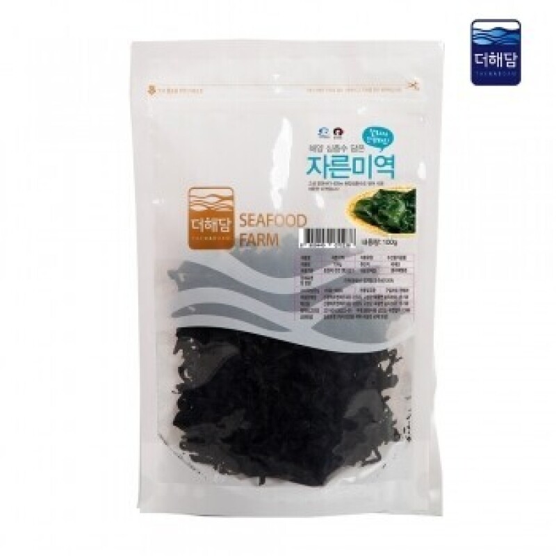 강원마트 더해담,더해담 자른미역 100g 해양심층수