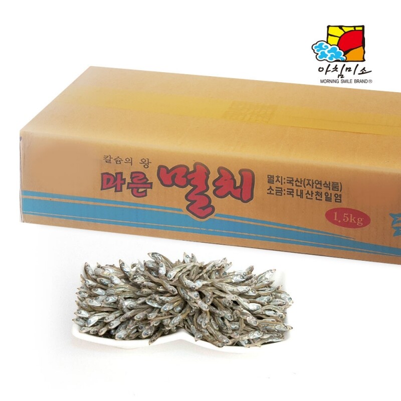 강원마트 더해담,아침미소 가이리멸치 상 1.5kg