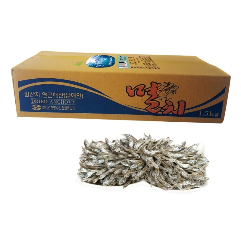 강원마트 더해담,빼어날수 가이리멸치(상)자멸1.5kg