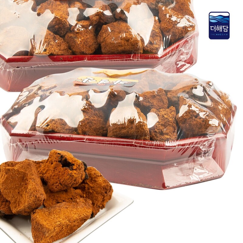 강원마트 더해담,빼어날수 차가버섯세트 특호 (1kg)