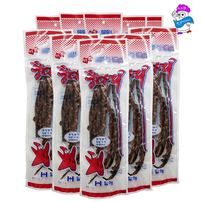 강원마트 더해담,안주짱 롱다리 50gx10봉