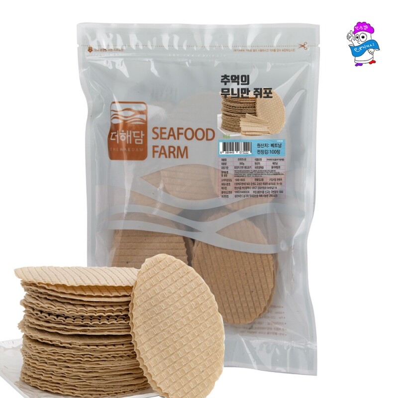 강원마트 더해담,안주짱 추억의 무늬만쥐포 800g