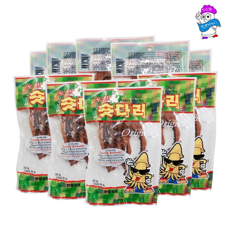 강원마트 더해담,안주짱 숏다리 20gx10봉