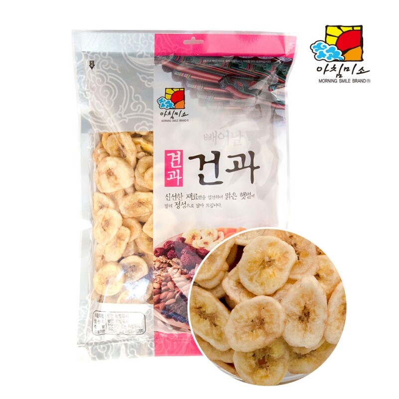 강원마트 더해담,아침미소 건바나나칩 1kgx3봉