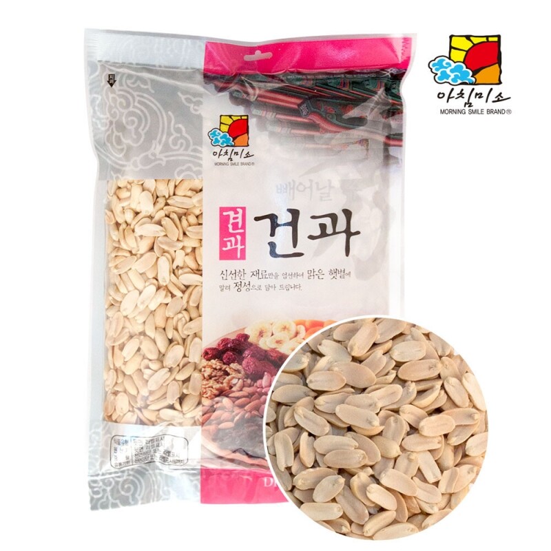 강원마트 더해담,아침미소 땅콩 1kgx3봉 반태